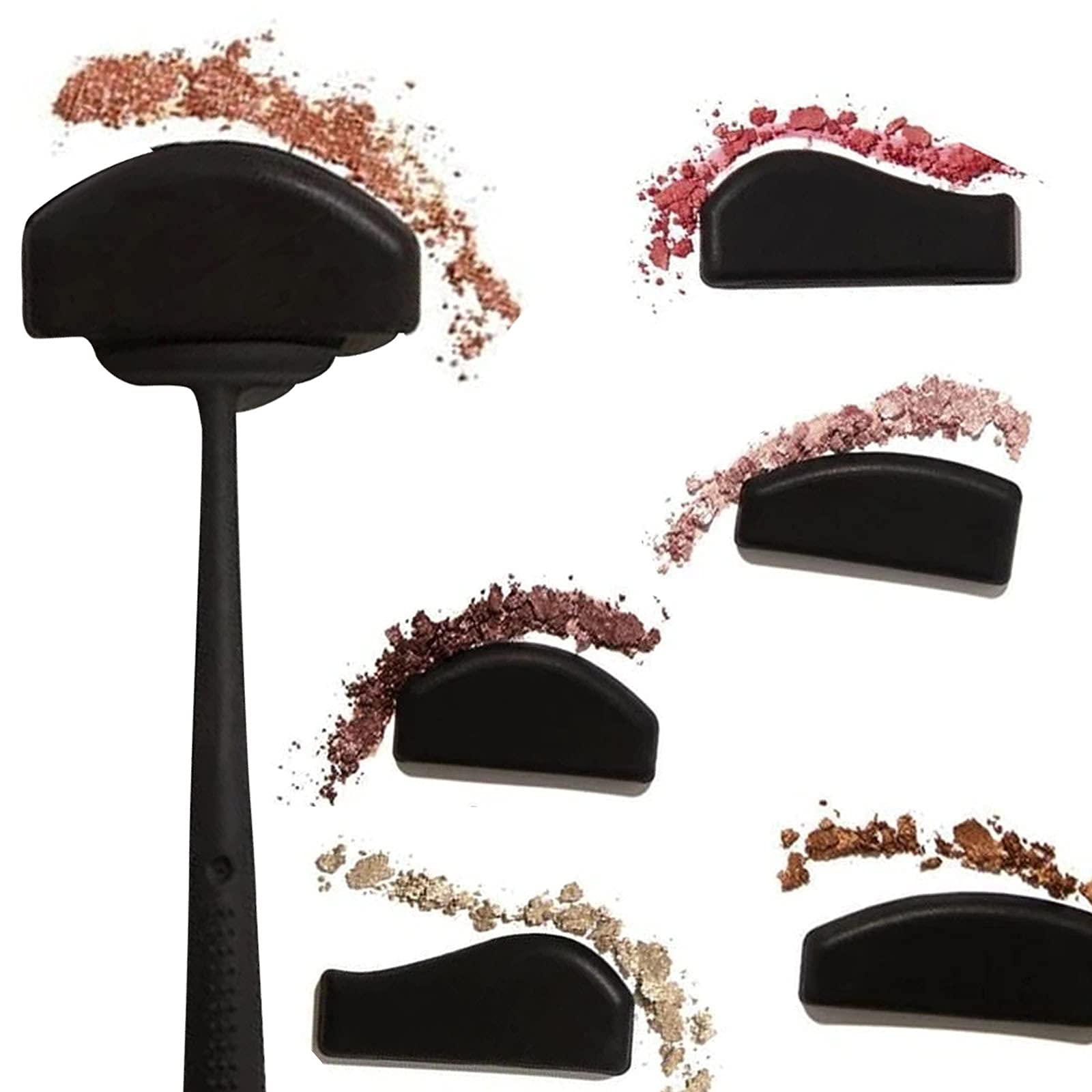 MAYCREATE 6 in 1 Eyeshadow Crease Line Kit, Silicone Eyeshadow Palette Tamp, Eyeshadow & Eyeliner Applicator, Lazy Eyeshadows Fixer, Quick Eye Makeup Tool for Beginners MAYCREATE 6 in 1 Eyeshadow Crease Line Kit, Silicone Eyeshadow Palette Tamp, Eyeshadow & Eyeliner Applicator, Lazy Eyeshadows Fixer, Quick Eye Makeup Tool for Beginners